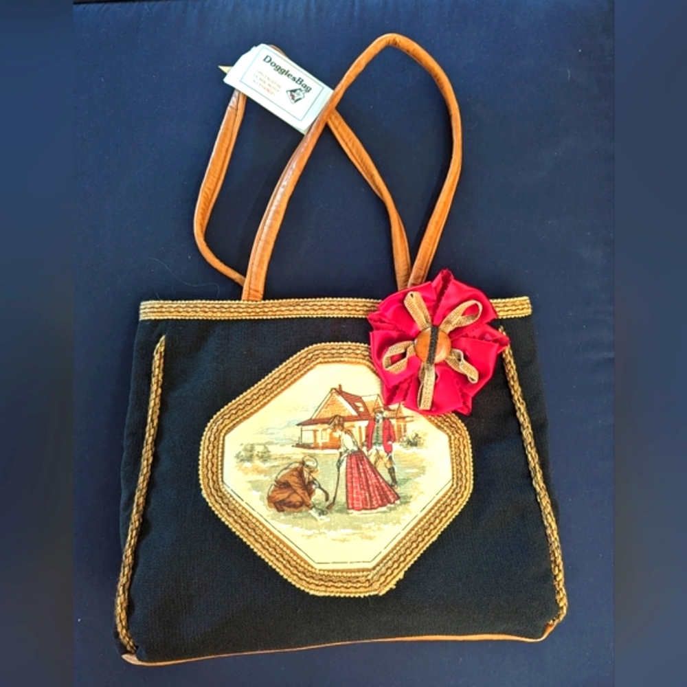 Large Handmade Golf Tote